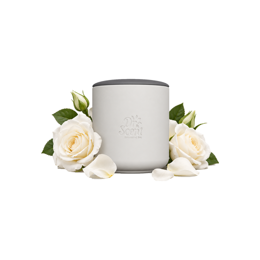 WHITE ROSE DUFTKERZE